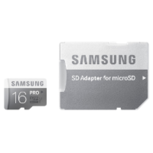 microSDHC 16GB kártya + adapter Class10 (MB-MG16DA)