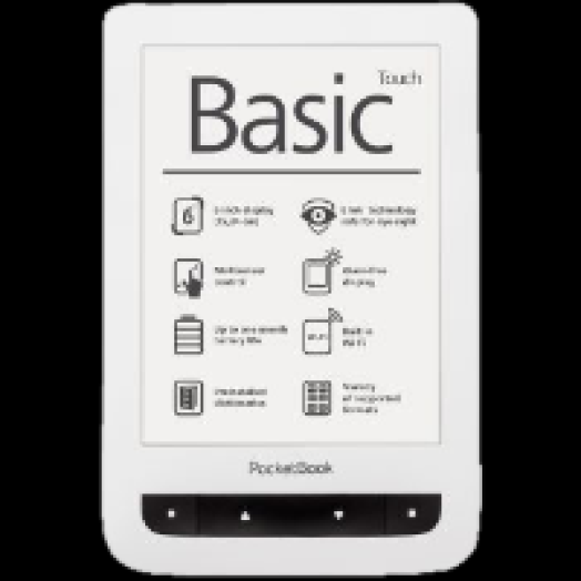 Basic Touch 624 e-könyv olvasó fehér