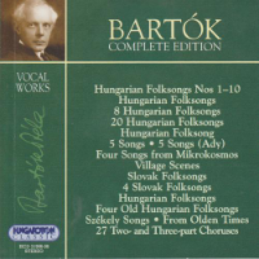 Bartók Complete Edition - Vocal Works CD