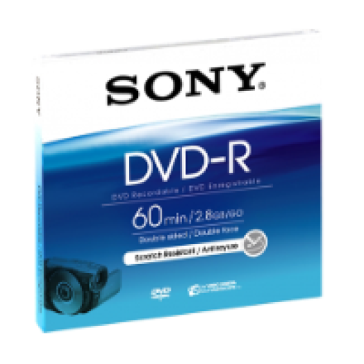 DMR60A 8cm-es DVD-R lemez, 60 perces