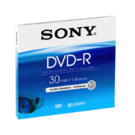 DMR30A 8cm-es DVD-R lemez, 30 perces