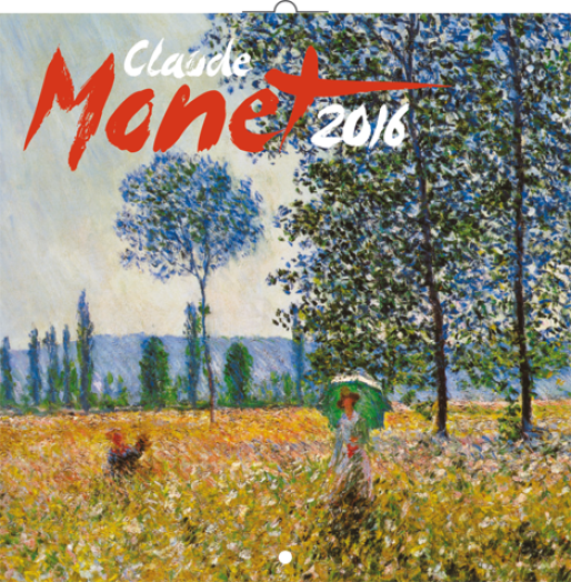 Falinaptár Claude Monet 6097