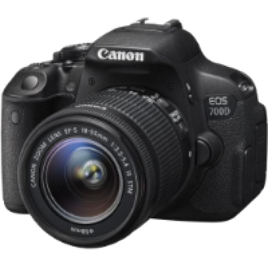 EOS 700D + 18-55 mm IS STM digitális fényképezőgép + LP-E8 + DVD