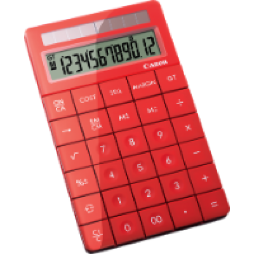 X MARK II "Zöld" számológép Special Edition, piros szín