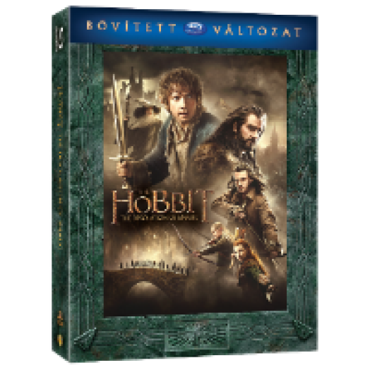 A hobbit  Smaug pusztasága (bővített változat) Blu-ray
