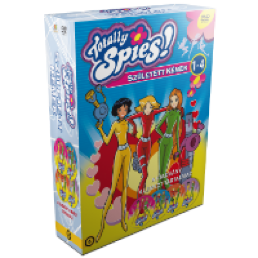Totally Spies! - Született kémek 1-4. rész (díszdoboz) DVD