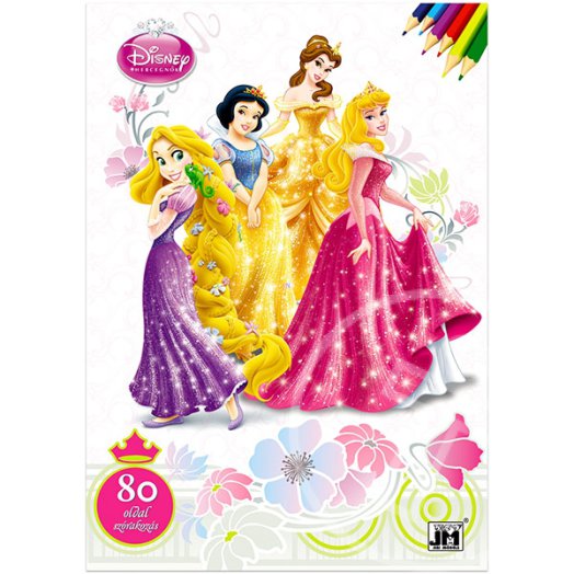 Disney Hercegnők - Színezőkönyv