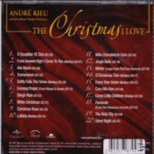 The Christmas I Love CD