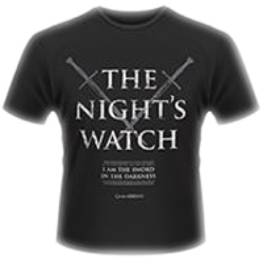 Trónok Harca - The Night's Watch T-Shirt XXL