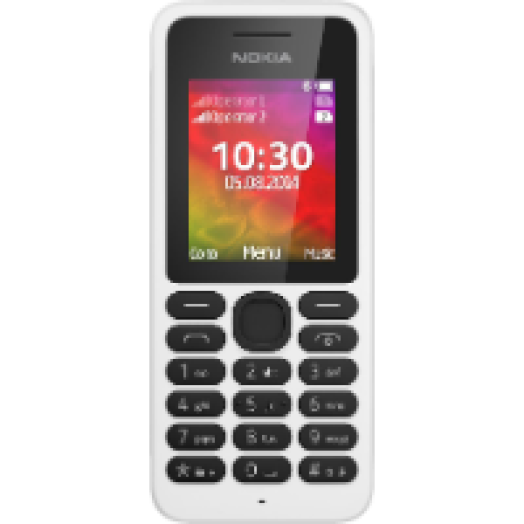 Nokia 130 DS fehér kártyafüggetlen mobiltelefon