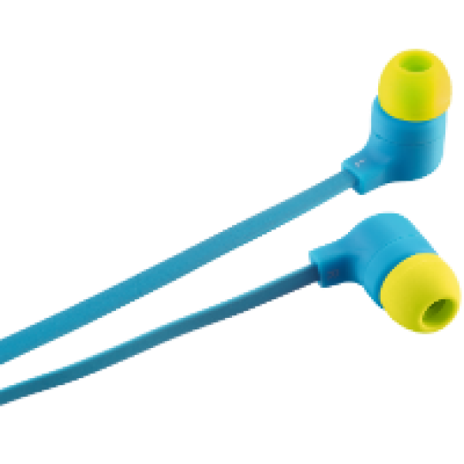 Fényvisszaverő vezetékes headset/fülhallgató kék