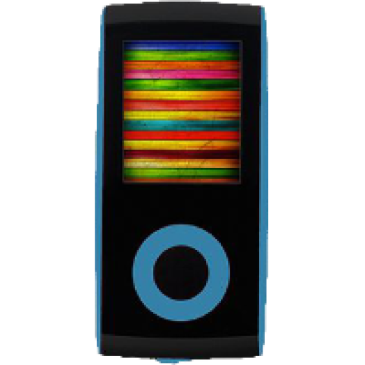 630 MSD 4GB-os MP3/MP4 lejátszó, kék