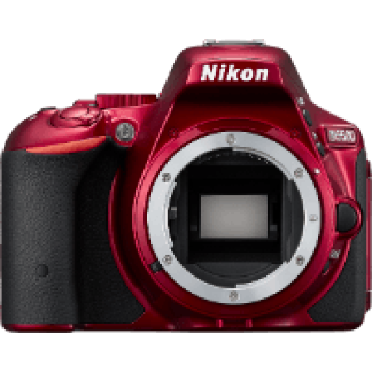 D5500 vörös digitális fényképezőgép váz