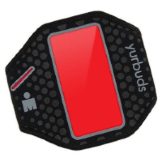 ErgoSport LED ArmBand karra csatolható tok (iPhone/okostelefon) , piros-fekete