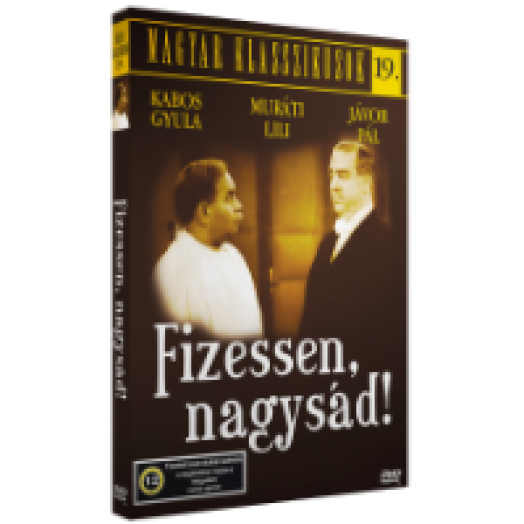 Magyar klasszikusok 19. - Fizessen, nagysád! DVD
