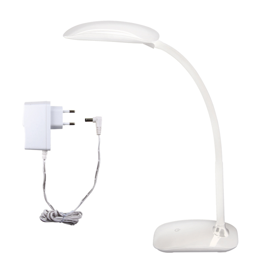 EMOS LED USB asztali lámpa MA66-D W fehér