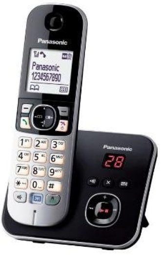 Panasonic KX-TG6821PDB üzenetrögzítős DECT telefon,f.