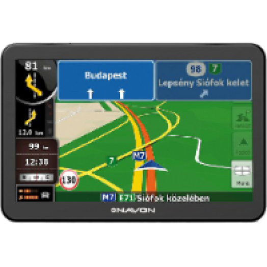 N760 Plus navigáció + iGO8 Európa térkép élettartam frissítéssel