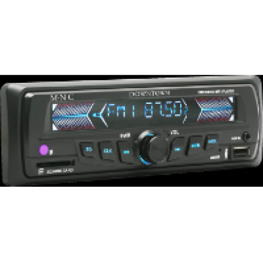 39710BK Downtown MP3-as autórádió USB/SD/MMC/AUX bemenettel, fekete