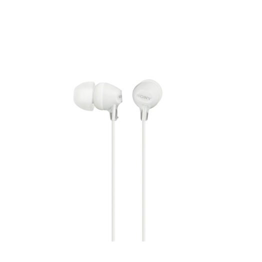 Sony MDR-EX15 mikrofonos fülhallgató, fehér