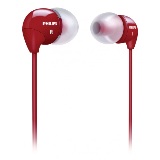 Philips SHE 3590 RD fülhallgató, piros