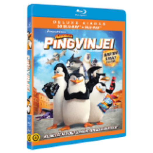 Madagaszkár pingvinjei (Deluxe Edition) 3D Blu-ray+Blu-ray