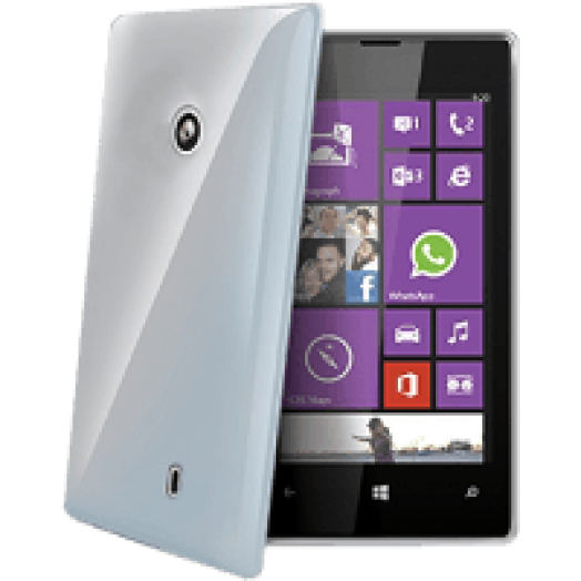 MICORSOFT Lumia 520 szilikon tok átlátszó