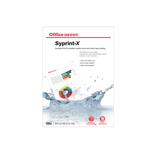 Office Depot Syprint-X nyomtatható fólia A4