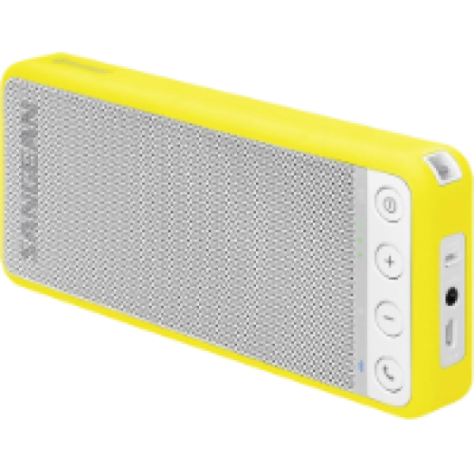 BLUETAB BTS-101 Y hordozható sztereó Bluetooth hangszóró (sárga)