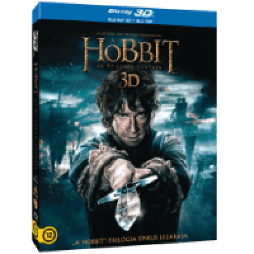 A hobbit - Az öt sereg csatája (lentikuláris) 3D Blu-ray+Blu-ray
