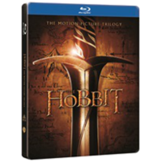 A Hobbit Trilógia (fémdoboz) (jumbo steelbook) Blu-ray