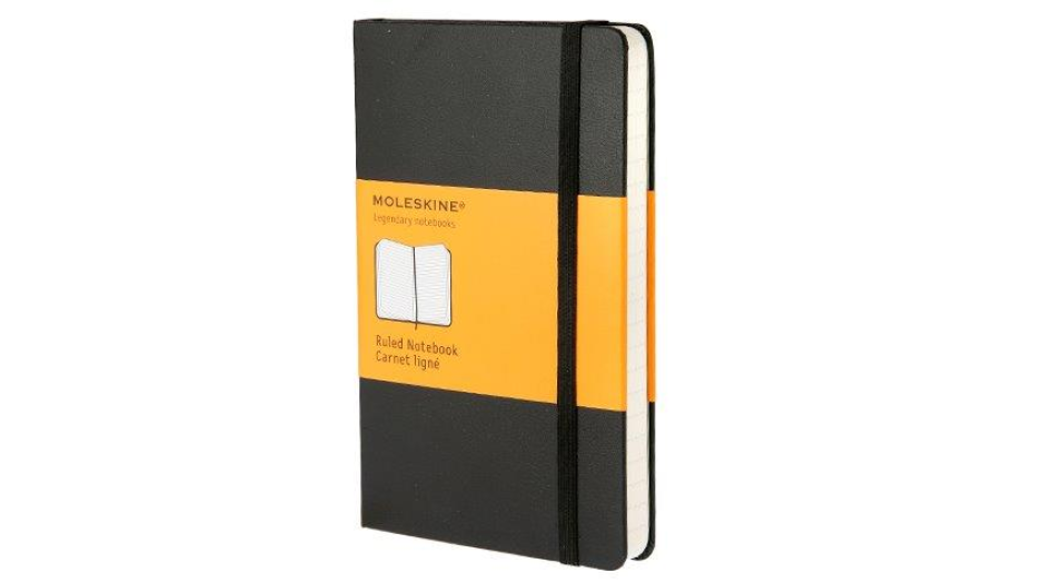 Moleskine jegyzetfüzet Pocket 192lap vonalas fekete