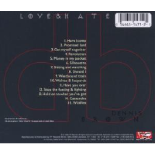 Love & Hate - The Best of Dennis Brown CD