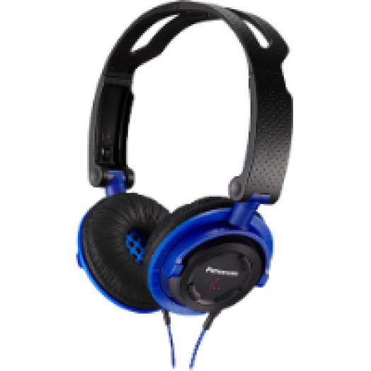 RP-DJS150E-A összecsukható fejhallgató, kék