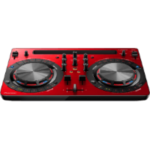 DDJ-WEGO3-R DJ controller, piros