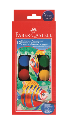 Faber Castell vízesték 24mm 12 szín