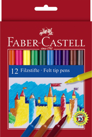 Faber-Castell filctoll 12 szín