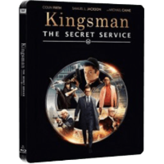 Kingsman - A titkos szolgálat (limitált, fémdoboz) (steelbook) Blu-ray