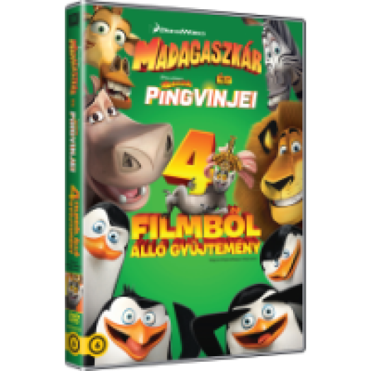 Madagaszkár gyűjtemény DVD