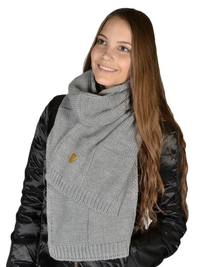 WOMANS KNIT SCARF
