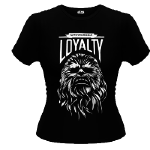 Star Wars The Force Awakens - Chewbacca Loyalty T-Shirt Női XL