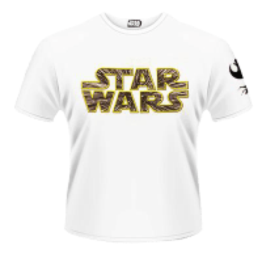 Star Wars The Force Awakens - Hyperspace Logo T-Shirt L