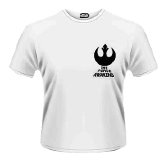 Star Wars The Force Awakens - X-Wing Fighter Rear T-Shirt S