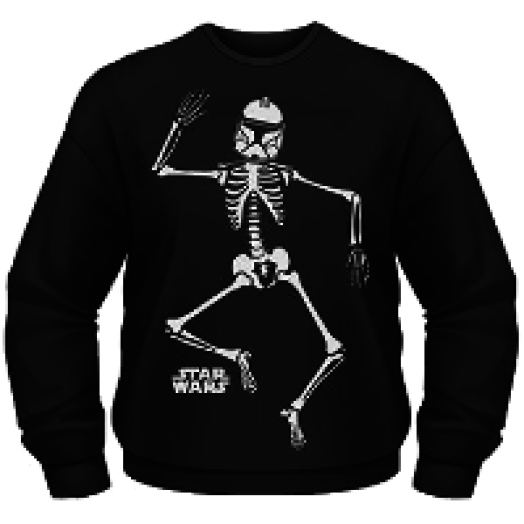 Star Wars - Halloween Clone Skeleton Sweatshirt S