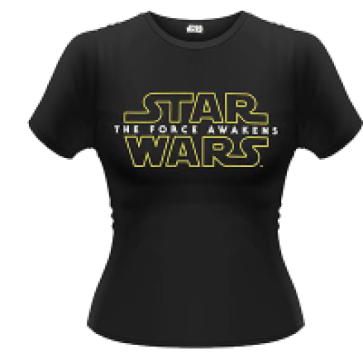 Star Wars The Force Awakens - Force Awakens Logo T-Shirt Női XL