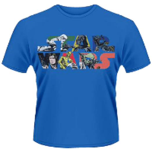 Star Wars - Comic Logo T-Shirt XXL