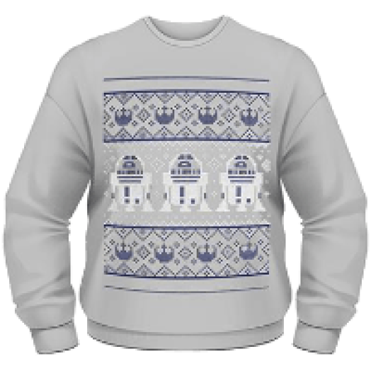 Star Wars - Christmas R2D2 Sweatshirt XXL