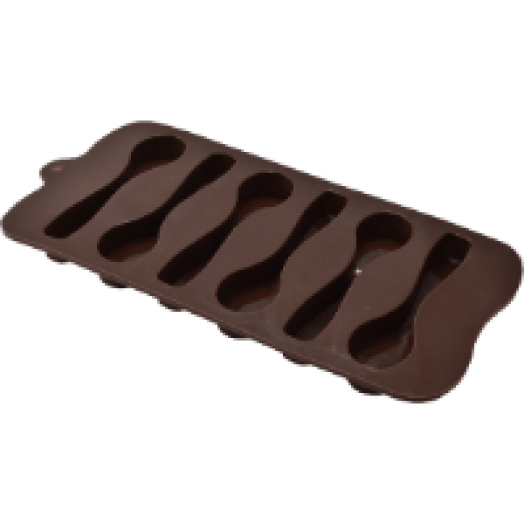 12342 Szilikon csokikanál forma