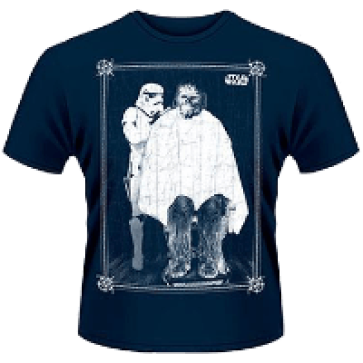 Star Wars - Chewie Haircut T-Shirt XL