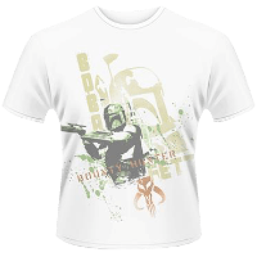 Star Wars - Boba Fett Stencil T-Shirt XL